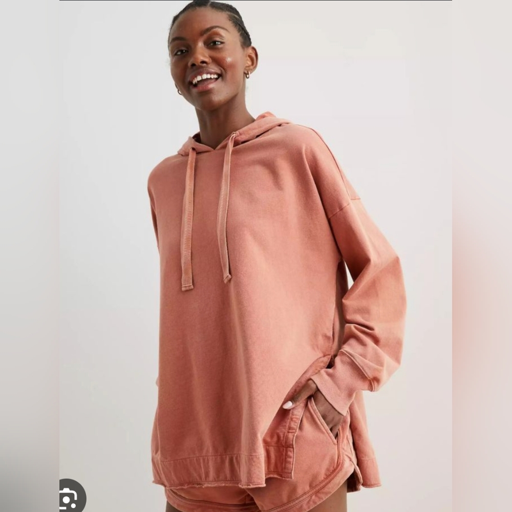 Aerie *desert pink color* sun washed oversized sweatshirt